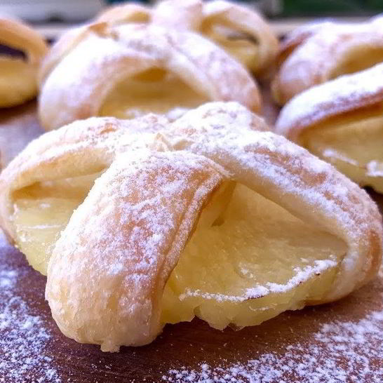 Рецепт очень простого печенья с ананасами