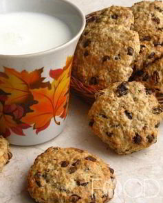 Овсяное печенье с шоколадом