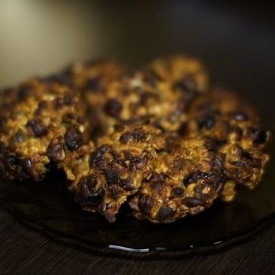 Рецепт печенья фитнес с семечками и отрубями