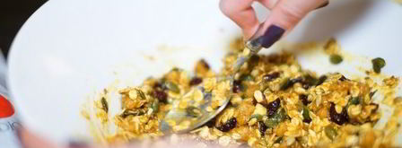 печенье фитнес с семечками и отрубями. Шаг 8