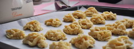 печенье из мясорубки. Шаг 9