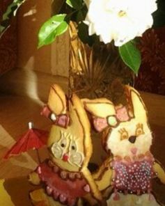 Печенье Пасхальные зайцы