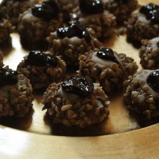 Рецепт печенья с белым шоколадом и джемом