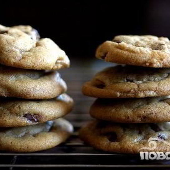 Рецепт печенья с кусочками шоколада