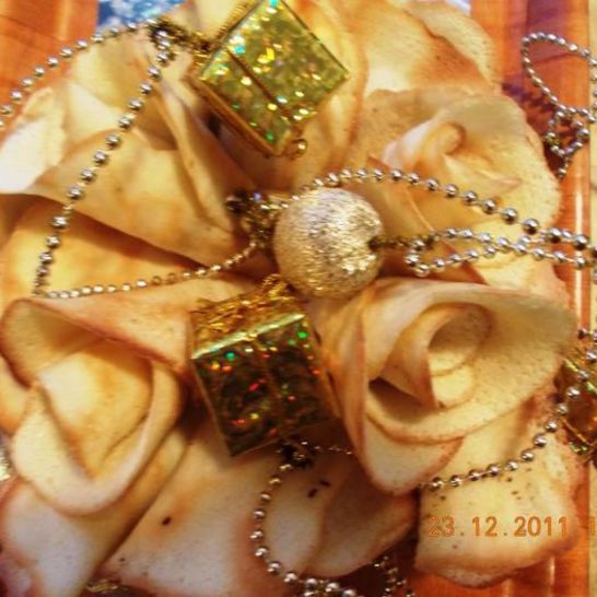 Рецепт печенья с новогодними пожеланиями