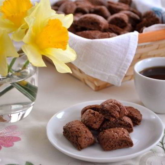 Рецепт печенья шоколадные подушечки