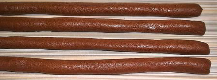 печенье шоколадные подушечки. Шаг 4