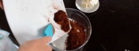 печенье зерна кофе. Шаг 2