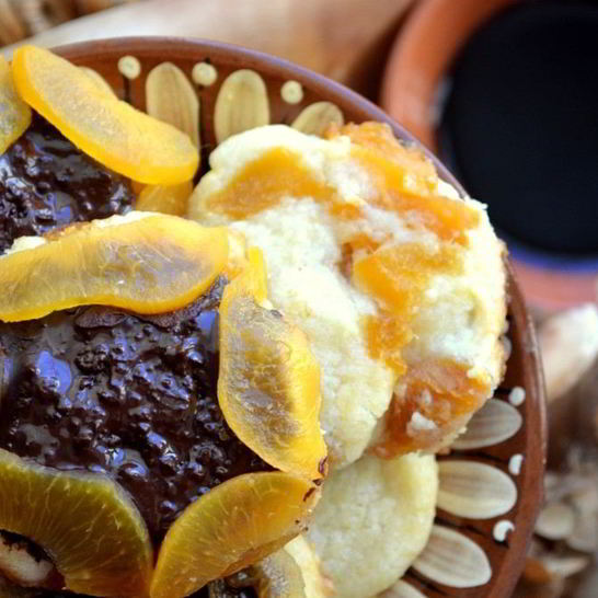 Рецепт песочного печенья с абрикосами