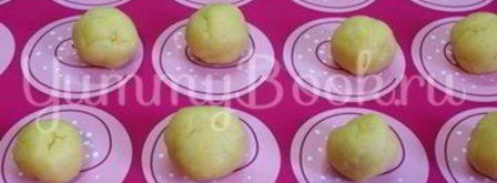 песочное печенье с шоколадом. Шаг 4