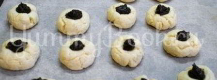 песочное печенье с шоколадом. Шаг 6