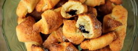 рогалики из творожного теста. Шаг 8