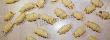 рогалики на маргарине. Шаг 14