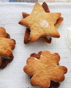 Рождественское печенье из творожного теста