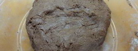 шоколадное печенье с марципановой начинкой. Шаг 3