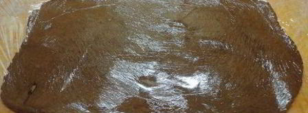 шоколадное печенье с марципановой начинкой. Шаг 4