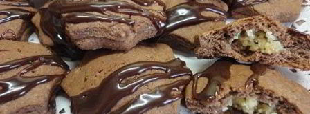 шоколадное печенье с марципановой начинкой. Шаг 6