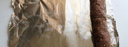 сливочная колбаска с печеньем и какао. Шаг 5