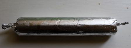 сливочная колбаска с печеньем и какао. Шаг 6