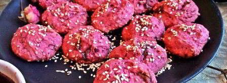 свекольно-кунжутное печенье. Шаг 16