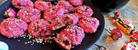 свекольно-кунжутное печенье. Шаг 18