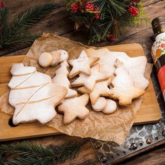 Рецепт творожного печенья рождественского