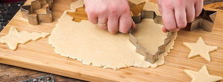 творожное печенье рождественское. Шаг 6