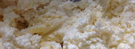 творожное печенье розочки. Шаг 2