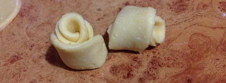 творожное печенье розочки. Шаг 8