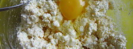 творожное печенье с клубникой. Шаг 3