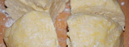 творожные рогалики с ореховой начинкой. Шаг 12