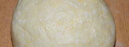 творожные рогалики с ореховой начинкой. Шаг 6