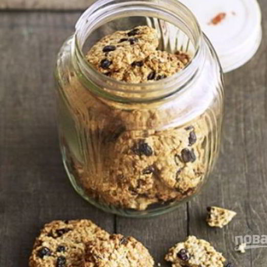 Вкусное печенье овсяное