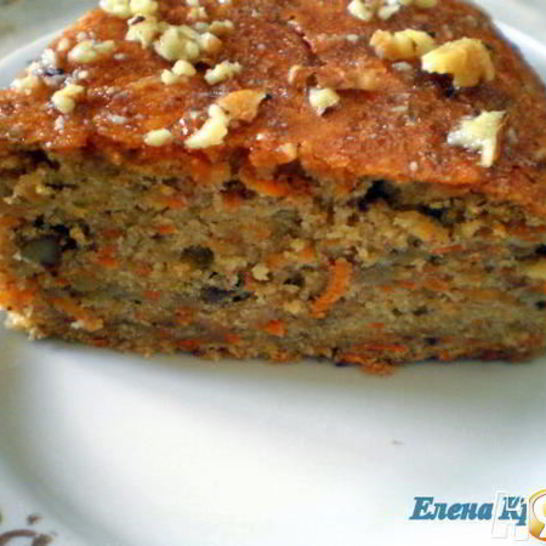 Рецепт бананова-морковного пирог