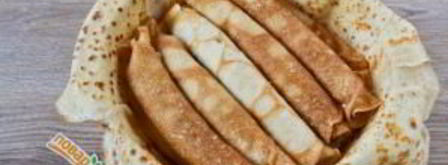 блинный пирог с курицей и грибами. Шаг 16