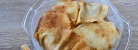 блинный пирог с курицей и грибами. Шаг 17