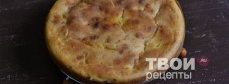 быстрый пирог с капустой. Шаг 27