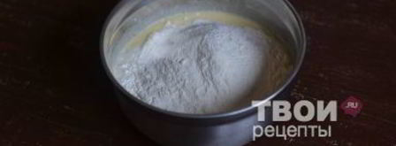 быстрый пирог с капустой. Шаг 17