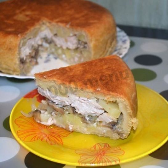 Рецепт курника в мультиварке