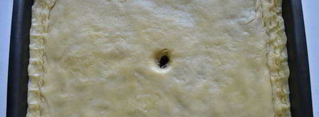 мясной пирог веселый барашек. Шаг 11