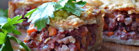 мясной пирог веселый барашек. Шаг 14