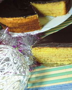 Немецкий рождественский торт-пирог Баумкухенторте