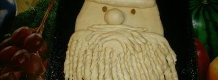 новогодний пирог дед мороз. Шаг 11