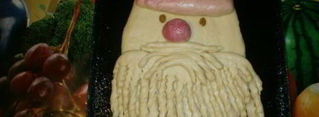 новогодний пирог дед мороз. Шаг 12