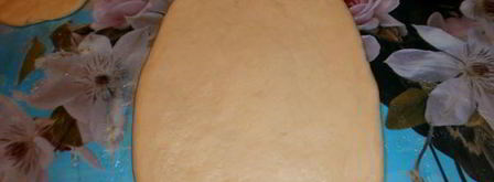 новогодний пирог дед мороз. Шаг 5