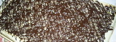 орехово-шоколадный пирог. Шаг 10