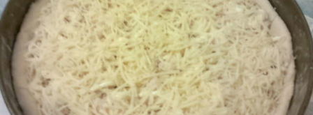 открытый пирог куриное гнездышко. Шаг 8