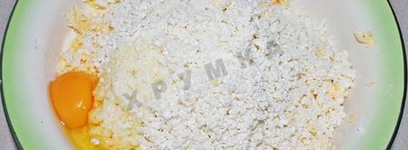 овощной пирог полосатик с кабачками и морковью. Шаг 2