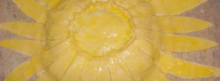 пирог подсолнух. Шаг 14