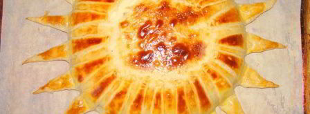 пирог подсолнух. Шаг 10